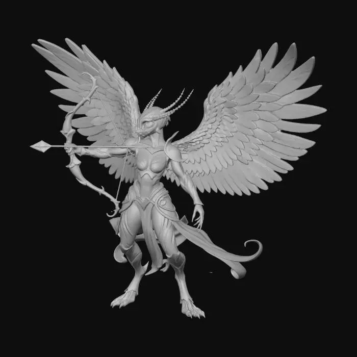 3D model for Valentine anchor warrior