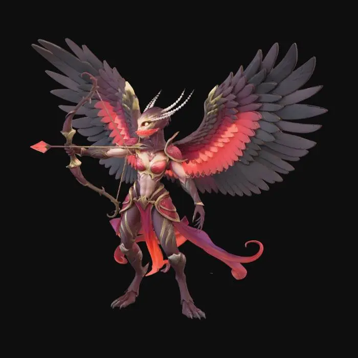 3D model for Valentine anchor warrior