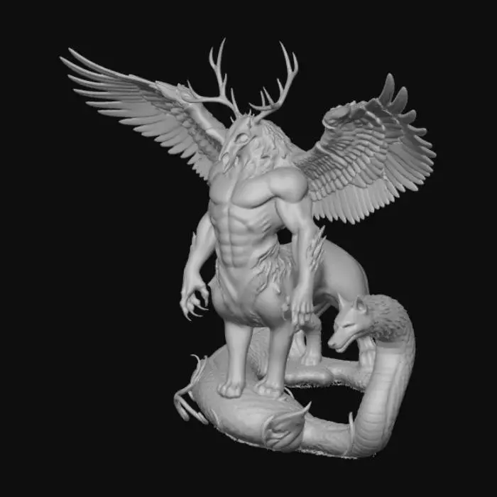 3D model for Canada myth/mash