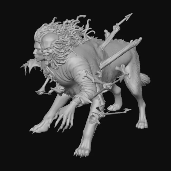 3D model for Greenland myth/mash