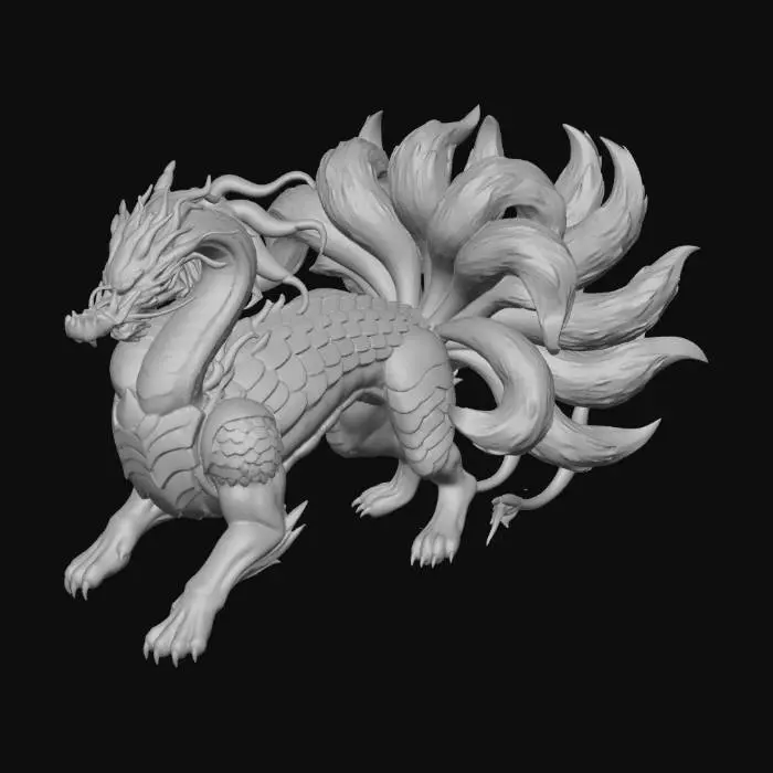 3D model for Korean myth/mash