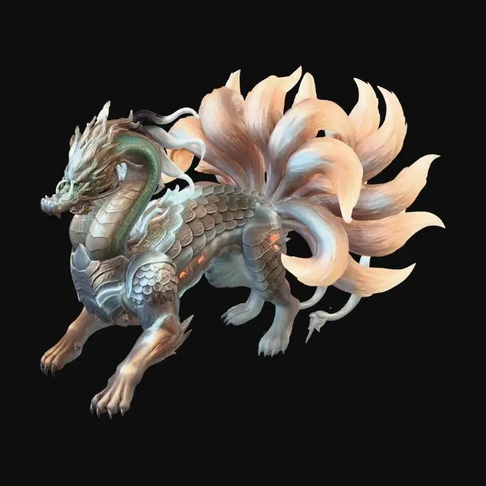 3D model for Korean myth/mash