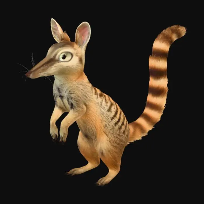3D model for Ferrabkat = ferret rabbit meerkat corti long nose