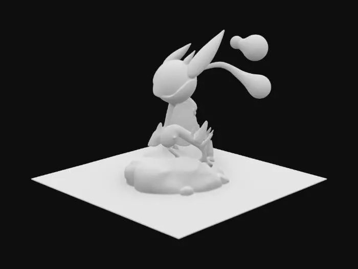 3D model for Radiant Greninja