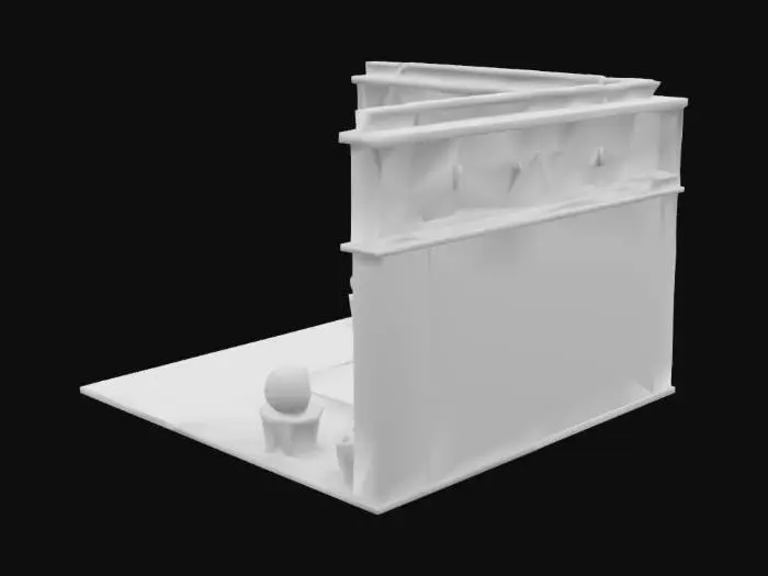 3D model for Card Title: A Swedish Furniture Store

Subtitle: Perfectly Normal

Type: Trap

Description: Spawns a friendly and welcoming department store. Players unfortunate enough to be inside the store when it opens will have to fight their way out, if they can get out at all. Bring your own instructions.