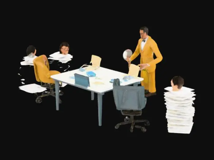 3D model for Card Title: Business Deal

Description: You negotiate a deal between The Factory and Dr. Wondertainment, and earn big dividends for your work!