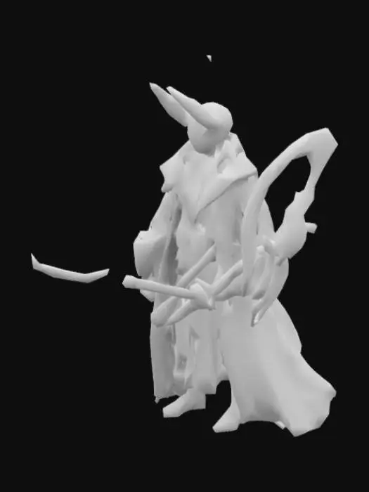 3D model for Mayuri Kurotsuchi