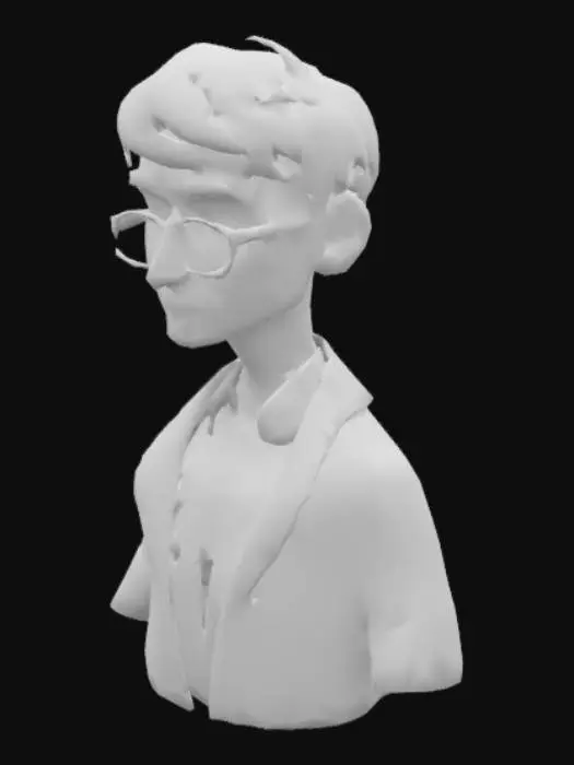3D model for SCP-7956 is the designation given to Senior Researcher Verre D'eau, the Division Co-Head of Site-400's Department of Anomalous Communications and Relations. SCP-7956 is an adult male of French-Singaporean descent, 171 centimeters in height with black hair and brown eyes.