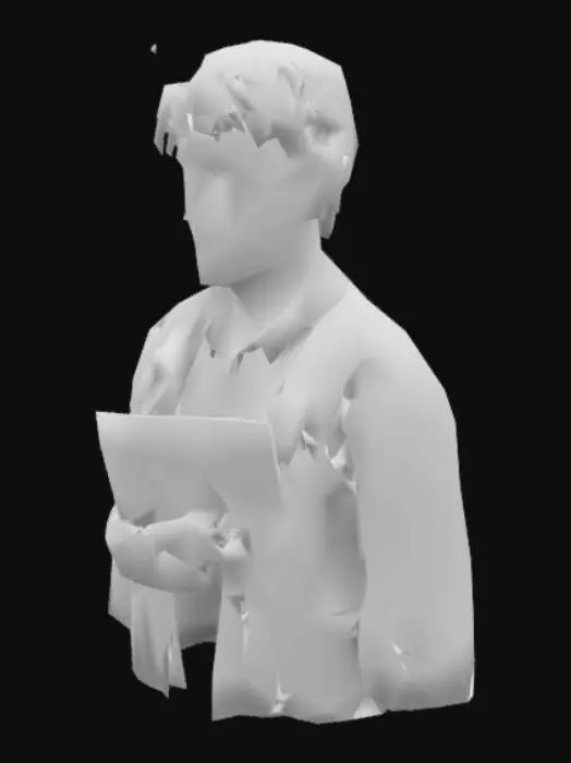 3D model for SCP-7956 is the designation given to Senior Researcher Verre D'eau, the Division Co-Head of Site-400's Department of Anomalous Communications and Relations. SCP-7956 is an adult male of French-Singaporean descent, 171 centimeters in height with black hair and brown eyes.