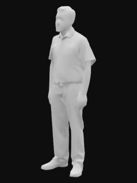 3D model for SCP-1848 currently presents as a middle-aged, Caucasian male, approximately 1.7 meters tall and 130 kilograms (the approximate height, weight, and appearance of Dr. Ellis Cartwright, the head of SCP-1848's containment team). SCP-1848 is known to change forms, but it has maintained its current form since the most recent revision of its containment procedures.