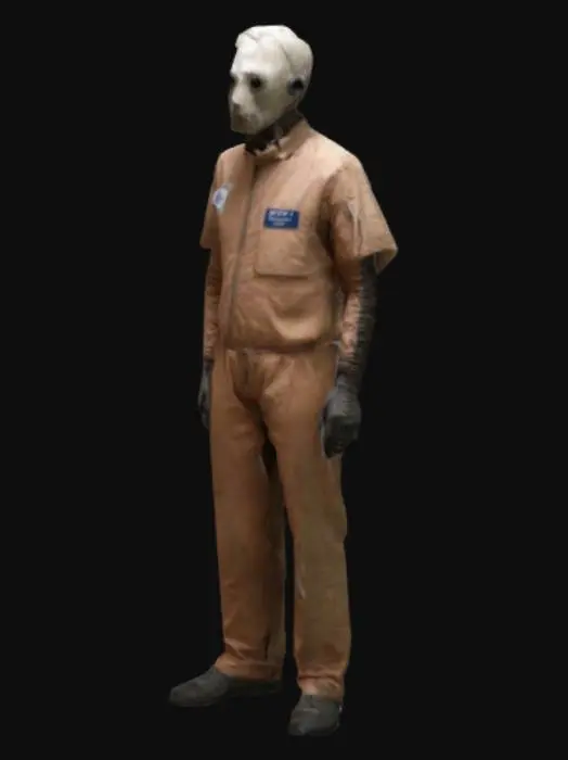 3D model for SCP-1848 currently presents as a middle-aged, Caucasian male, approximately 1.7 meters tall and 130 kilograms (the approximate height, weight, and appearance of Dr. Ellis Cartwright, the head of SCP-1848's containment team). SCP-1848 is known to change forms, but it has maintained its current form since the most recent revision of its containment procedures.