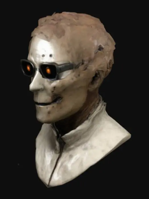 3D model for SCP-1848 currently presents as a middle-aged, Caucasian male, approximately 1.7 meters tall and 130 kilograms (the approximate height, weight, and appearance of Dr. Ellis Cartwright, the head of SCP-1848's containment team). SCP-1848 is known to change forms, but it has maintained its current form since the most recent revision of its containment procedures.