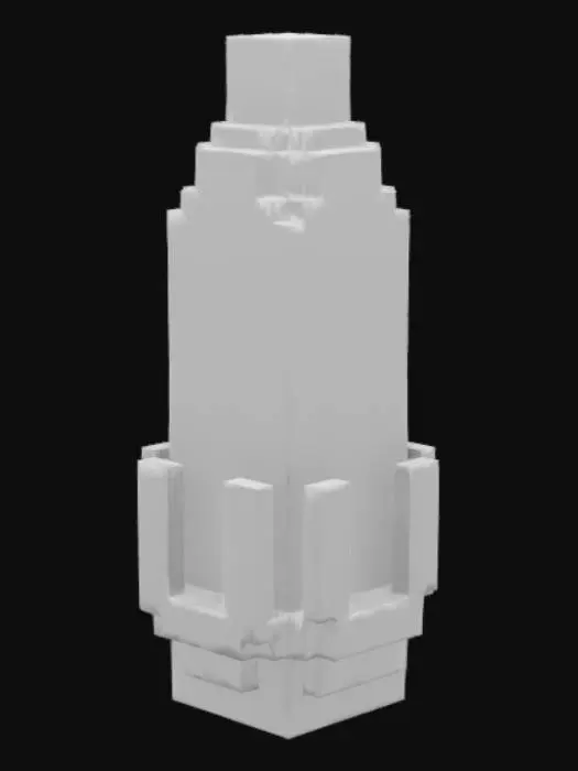 3D model for Shadow Candle (Terraria)