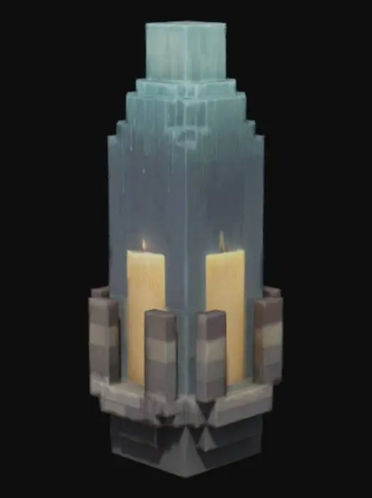 3D model for Shadow Candle (Terraria)