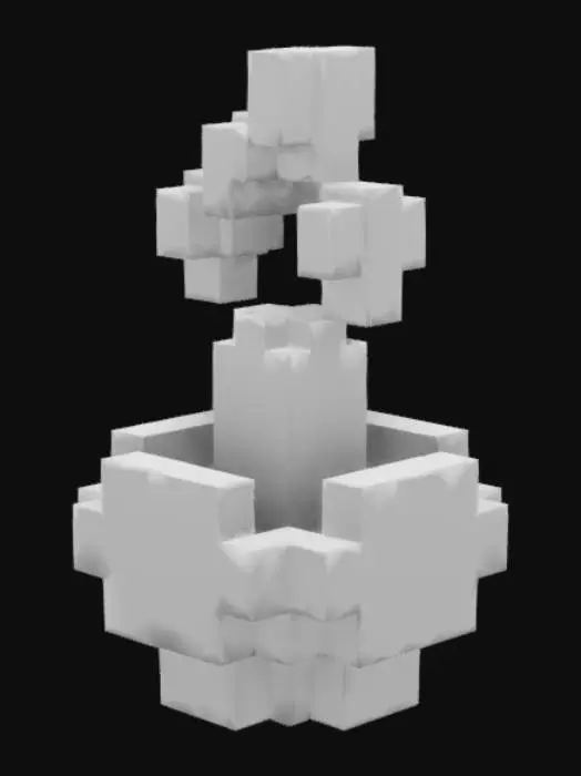 3D model for Shadow Candle (Terraria)