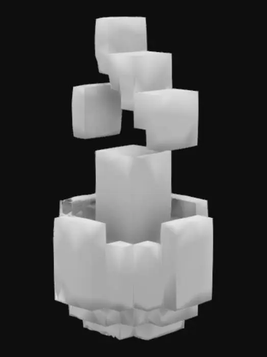 3D model for Shadow Candle (Terraria)