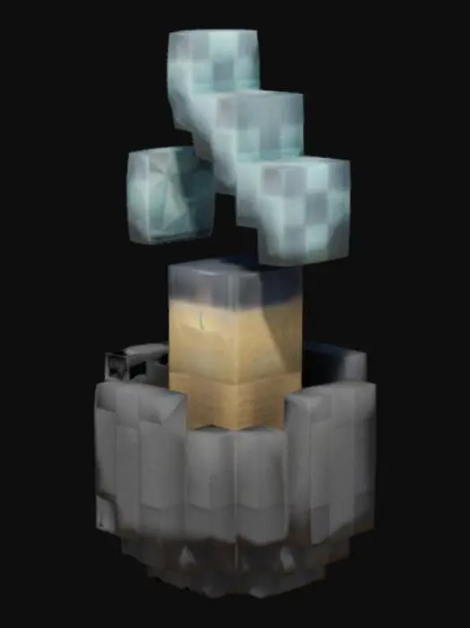 3D model for Shadow Candle (Terraria)