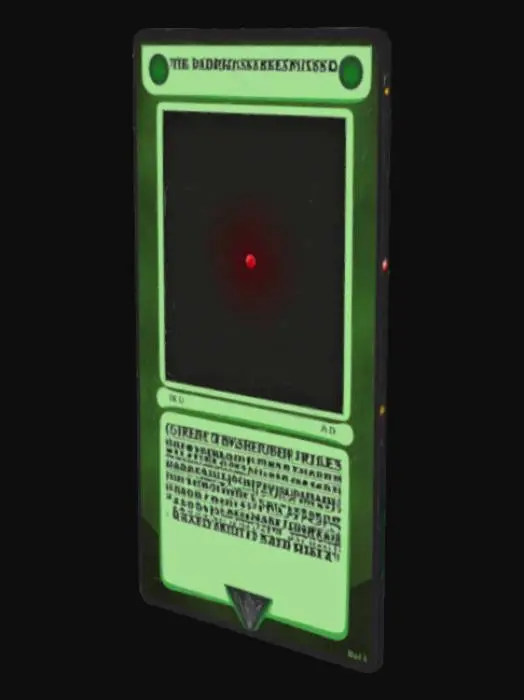 3D model for SCP-3301 card: Darkness Between Dimensions