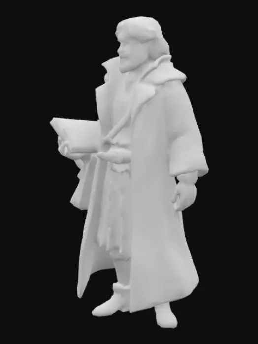 3D model for Card Title: A Librarian

Subtitle: A Wanderer

Type: Companion

Description: Summons a Librarian to act as your companion. Has innate knowledge about a vast array of creatures and realms. Might be able to read your opponent’s hands, who knows. If attacked, they’ll flee back to their Library. Typical.