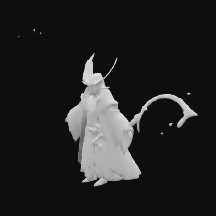 3D model for Mayuri Kurotsuchi