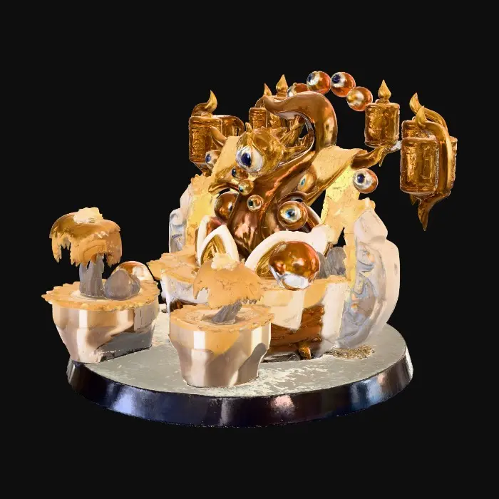 3D model for Lustrous Longan Palace