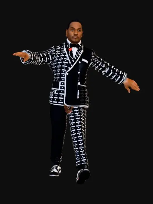 3D model for Pusha t