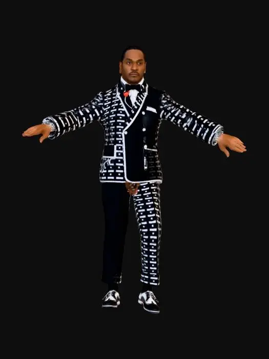 3D model for Pusha t