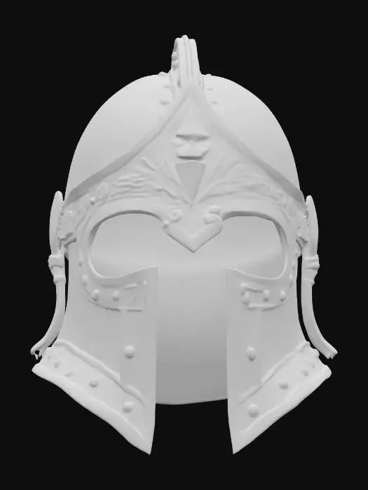 3D model for just a medieval helmet  