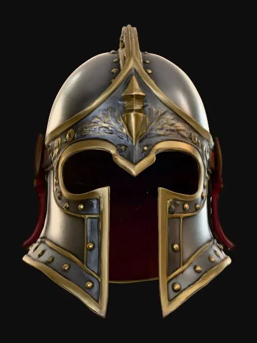 3D model for just a medieval helmet  