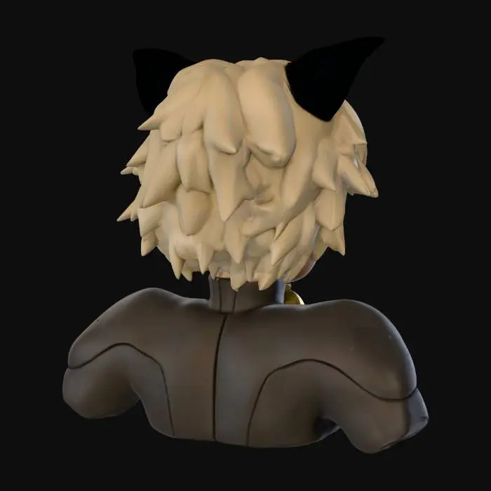 3D model for Chat noir