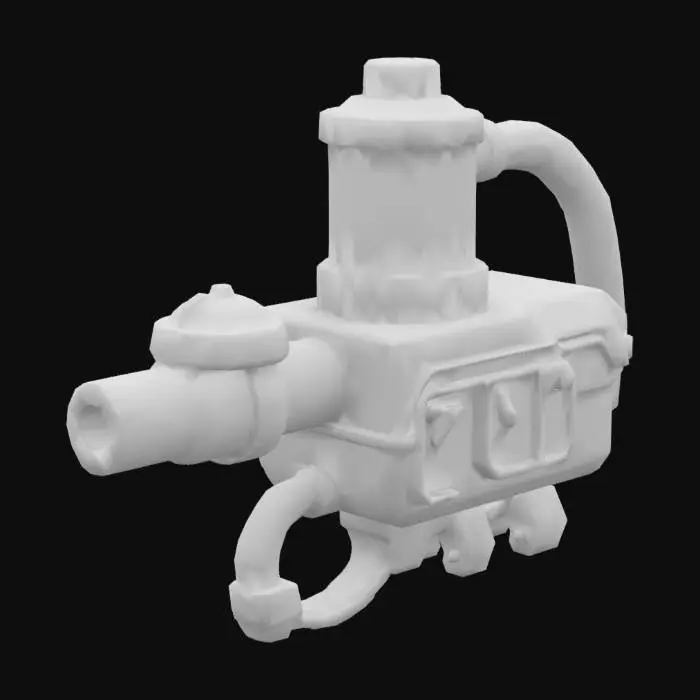 3D model for Aqua suction gun Prototype