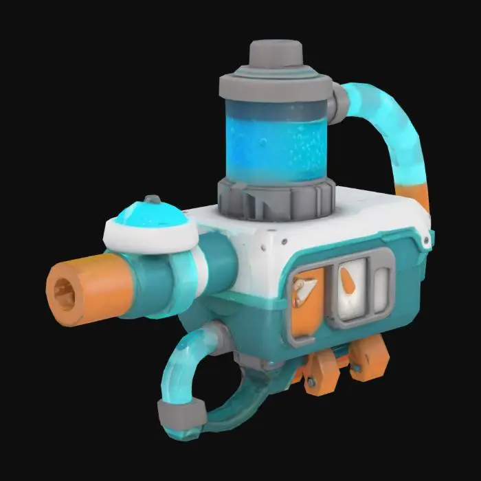 3D model for Aqua suction gun Prototype