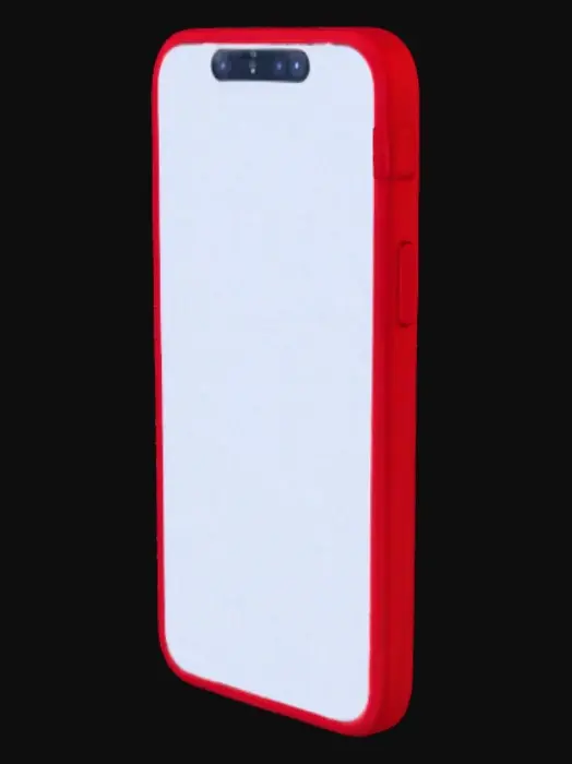 3D model for iPhone in Red Case