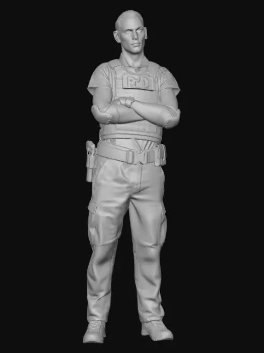3D model for Me (R.P.D. Costume)