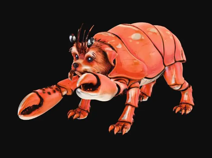 3D model for Craboodle Fusion