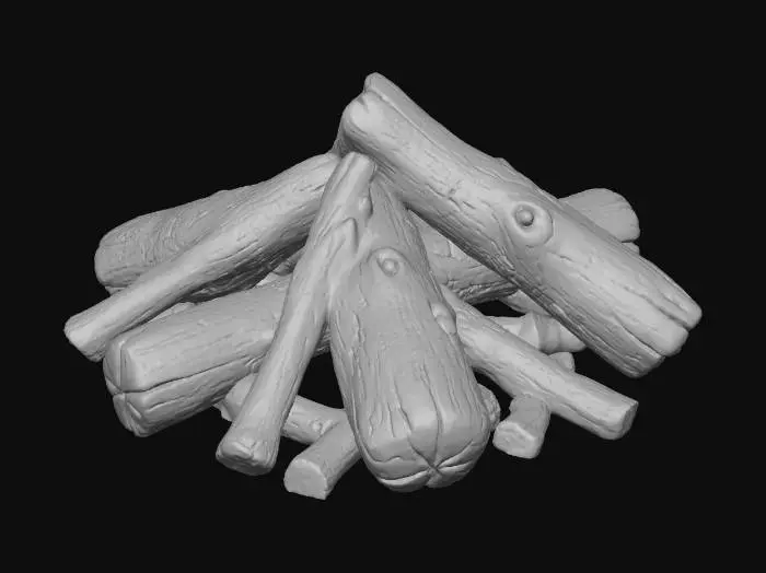 3D model for Campfire Blaze