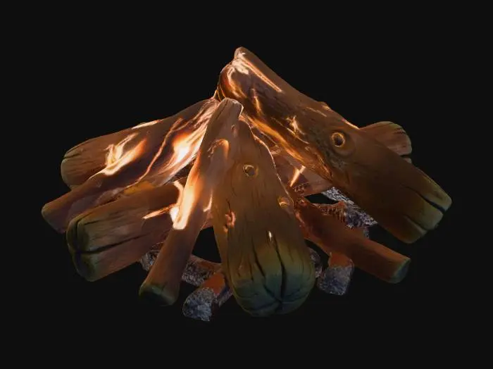 3D model for Campfire Blaze