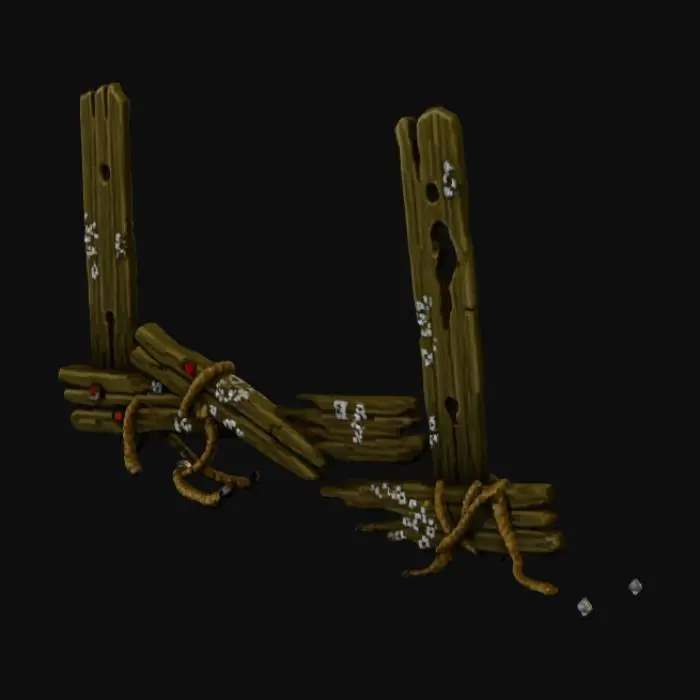 3D model for Broken Pier