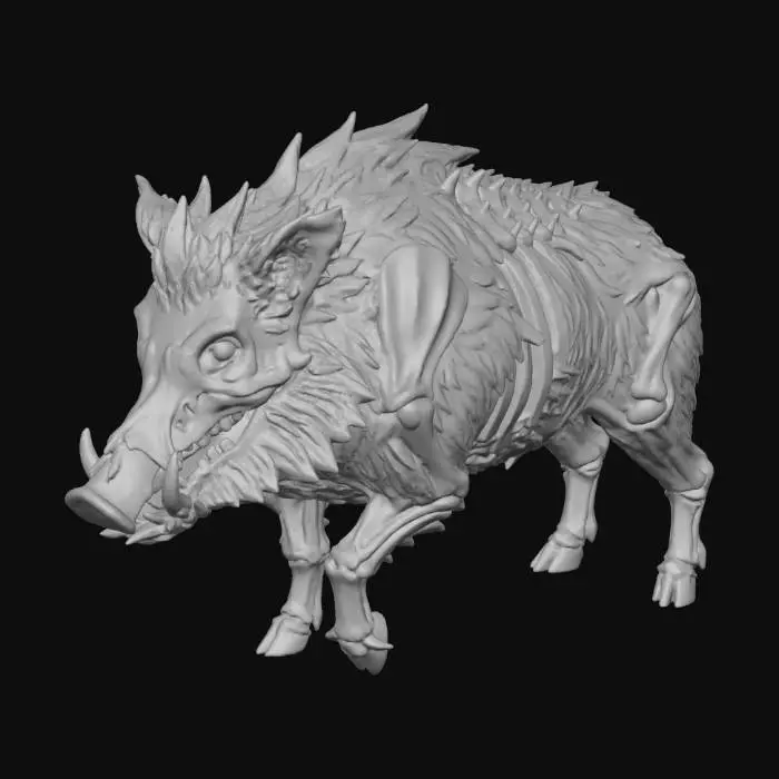 3D model for Boar