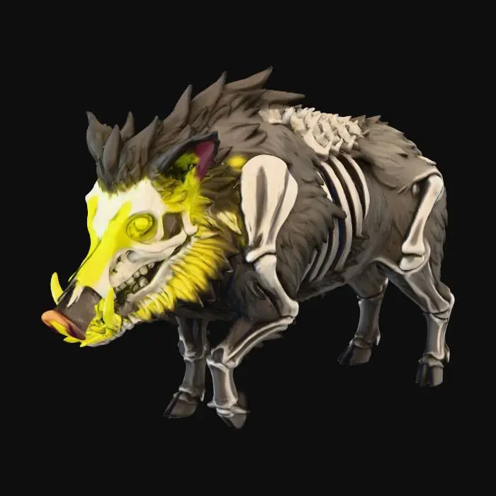 3D model for Boar