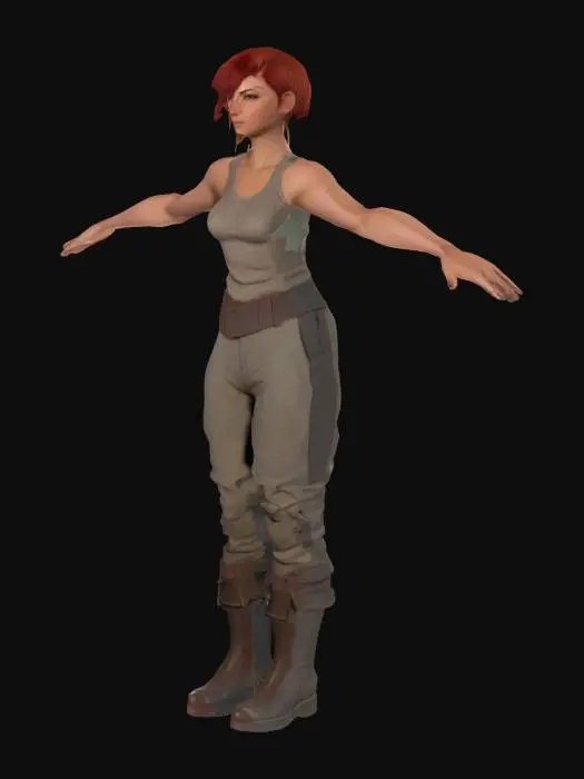 3D model for Vi - Arcane 
