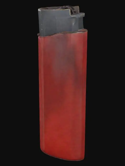 3D model for Red Lighter