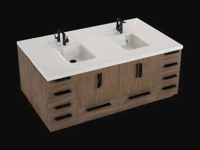 3D model for Modern Bathroom Vanity