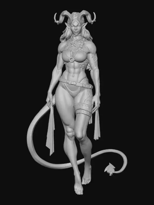 3D model for Succubus Elegance