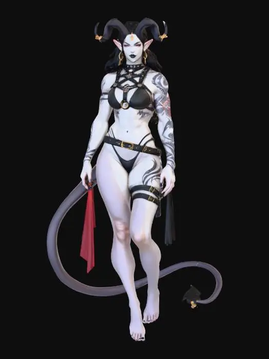 3D model for Succubus Elegance