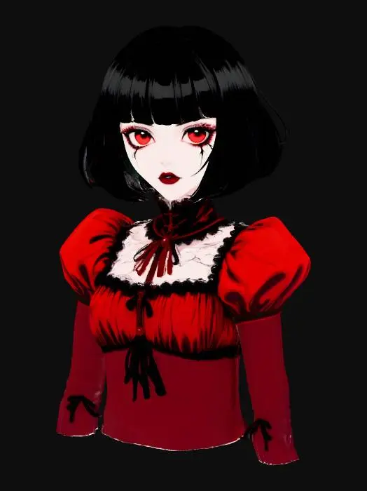 3D model for Puppet doll full-length model