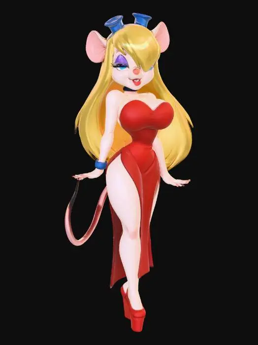 3D model for Glamorous Mouse