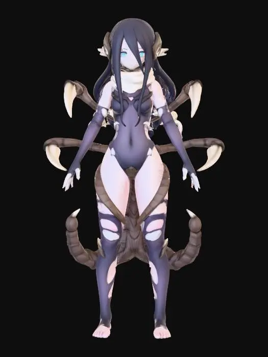 3D model for Scorpion Warrior