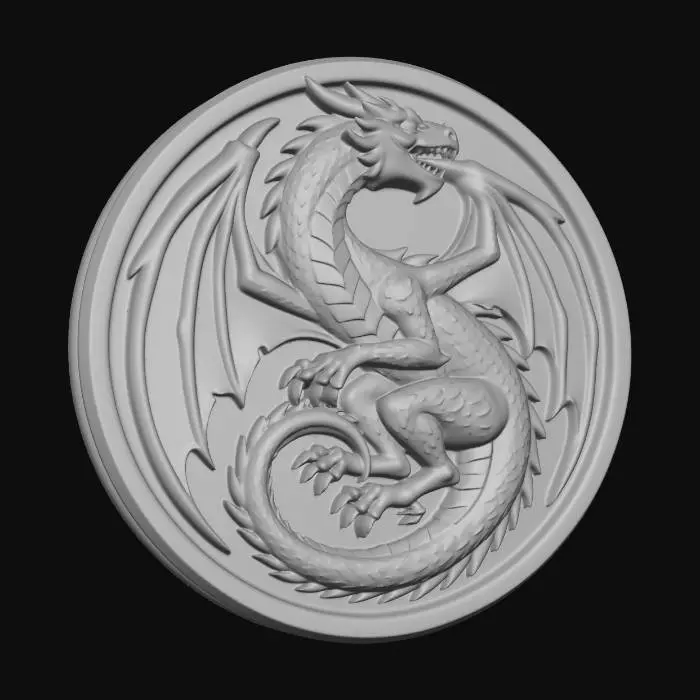 3D model for Dragon Emblem