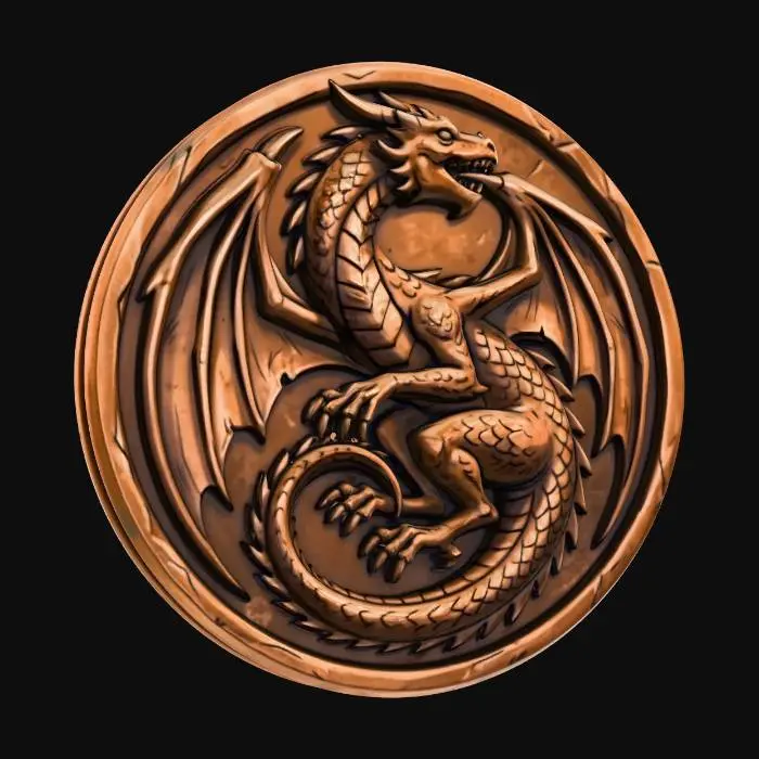 3D model for Dragon Emblem